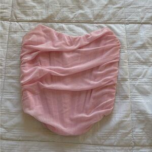 Elegant Pink Corset Top